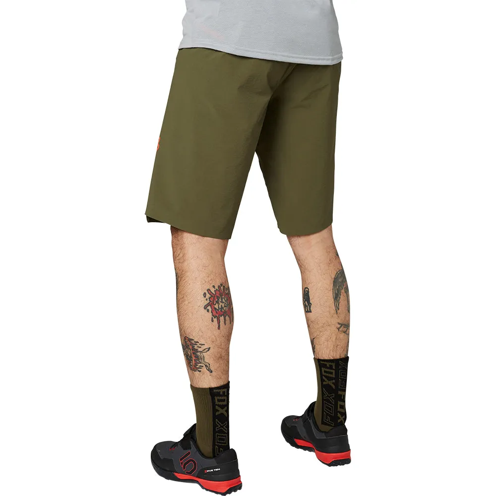 FOX FLEXAIR SHORTS NO LINER [OLIVE]