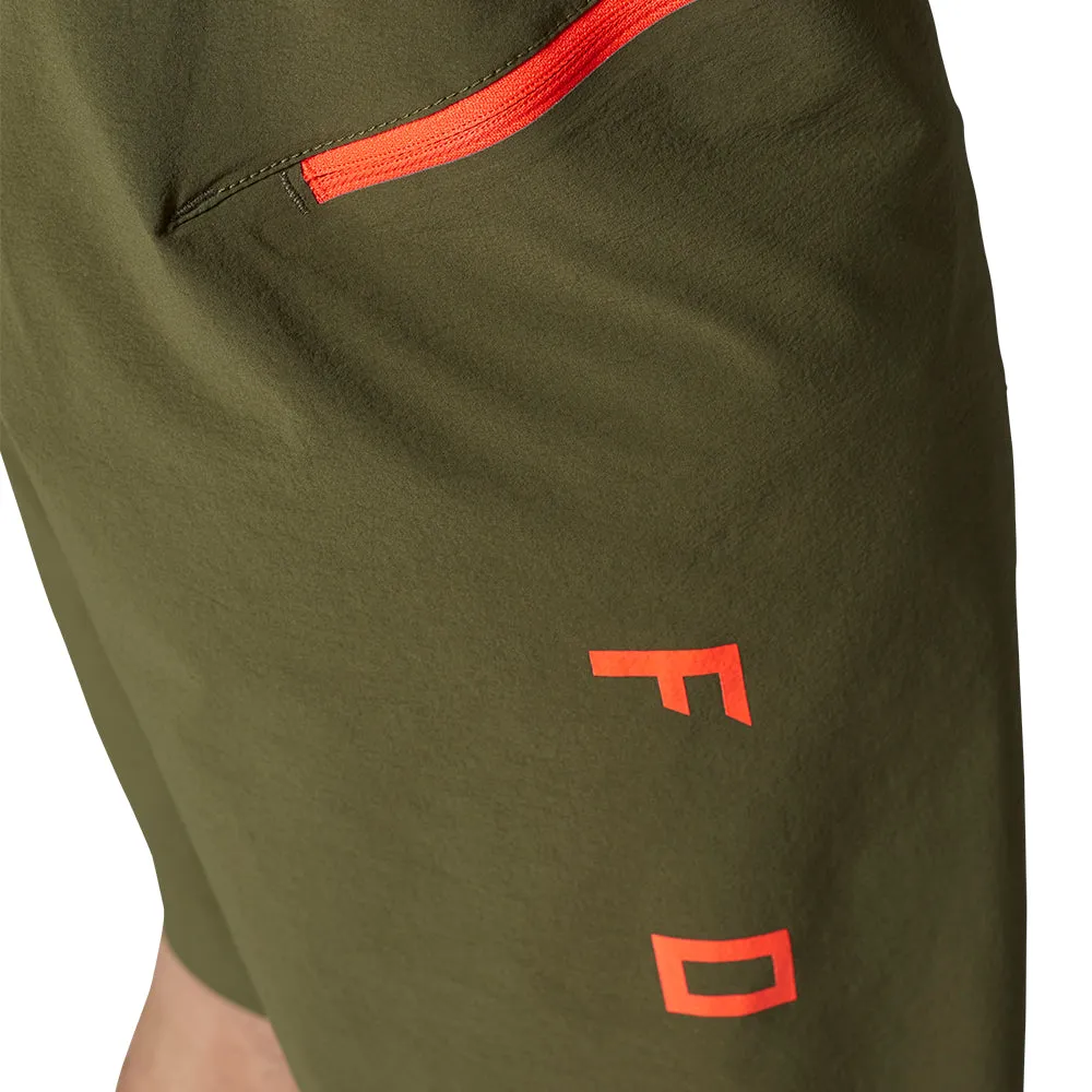 FOX FLEXAIR SHORTS NO LINER [OLIVE]