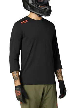 Fox RANGER DR 3/4 JERSEY - Black