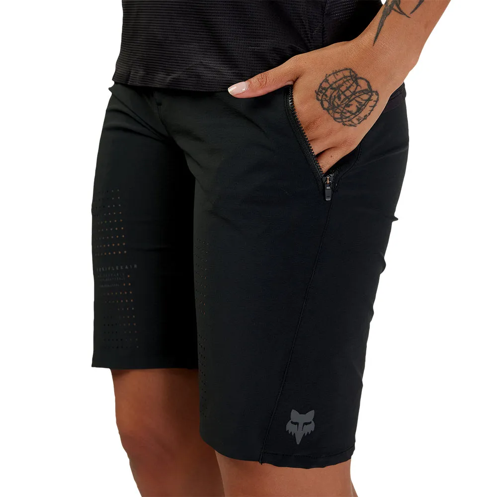 Fox Womens Flexair Shorts - Black