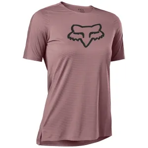 Fox Womens Flexair Ss Jersey - Plum Perfect
