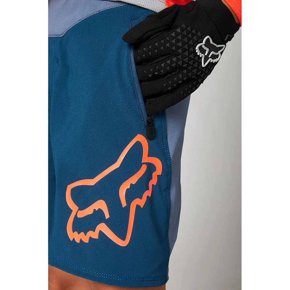 Fox Youth Defend Shorts - Dark Indigo