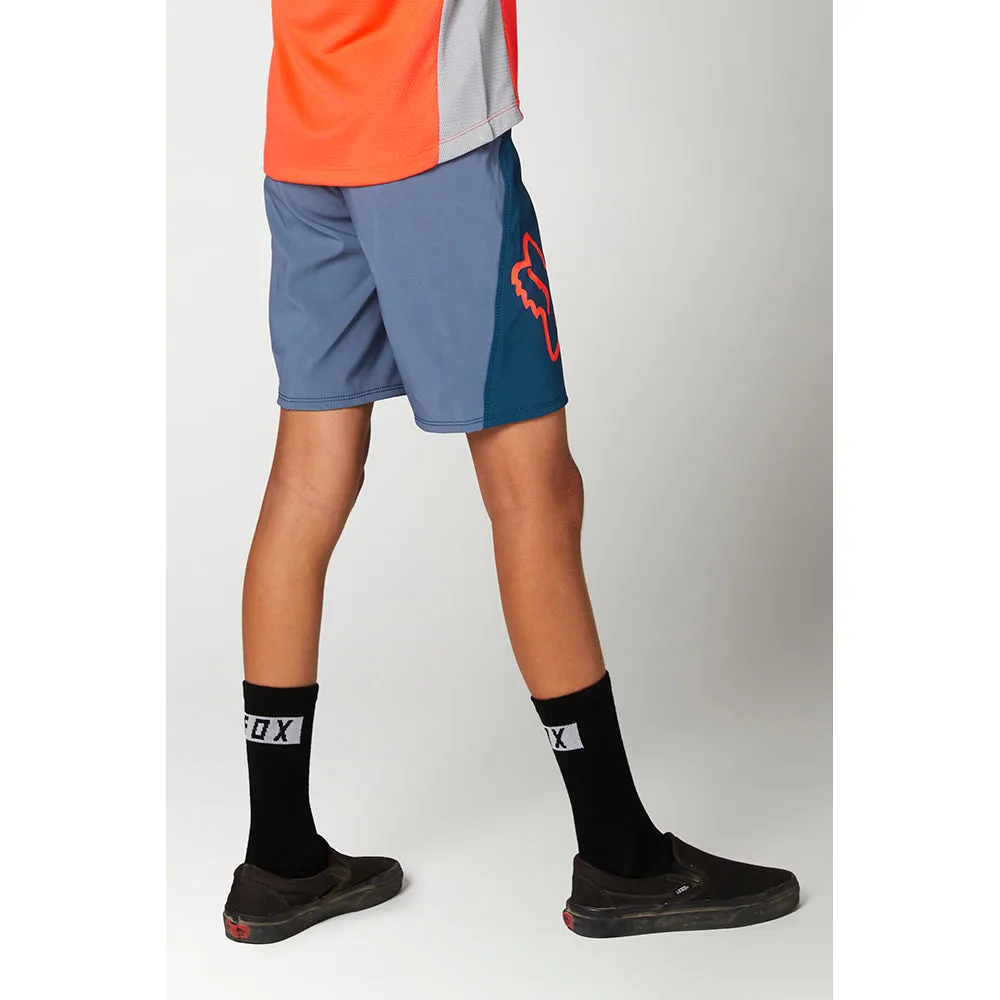 Fox Youth Defend Shorts - Dark Indigo