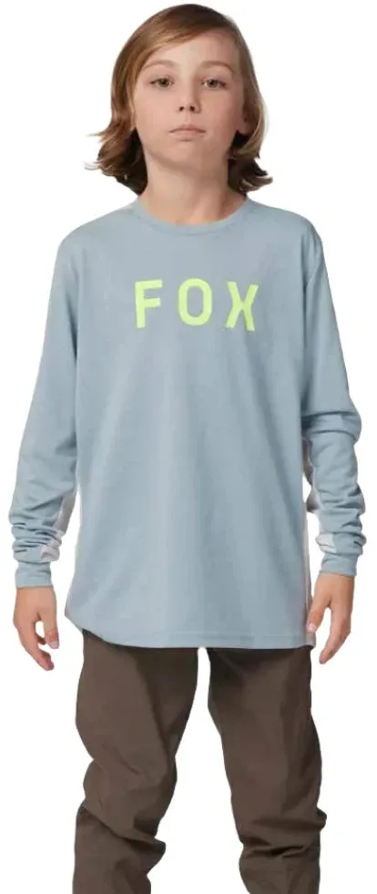 Fox YOUTH RANGER DR LS JERSEY RACE - Gunmetal