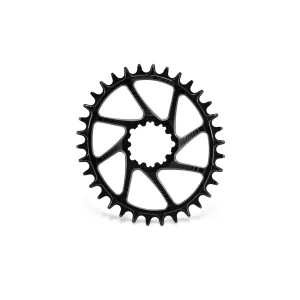 Garbaruk MTB Oval Chainring for SRAM GXP - Black