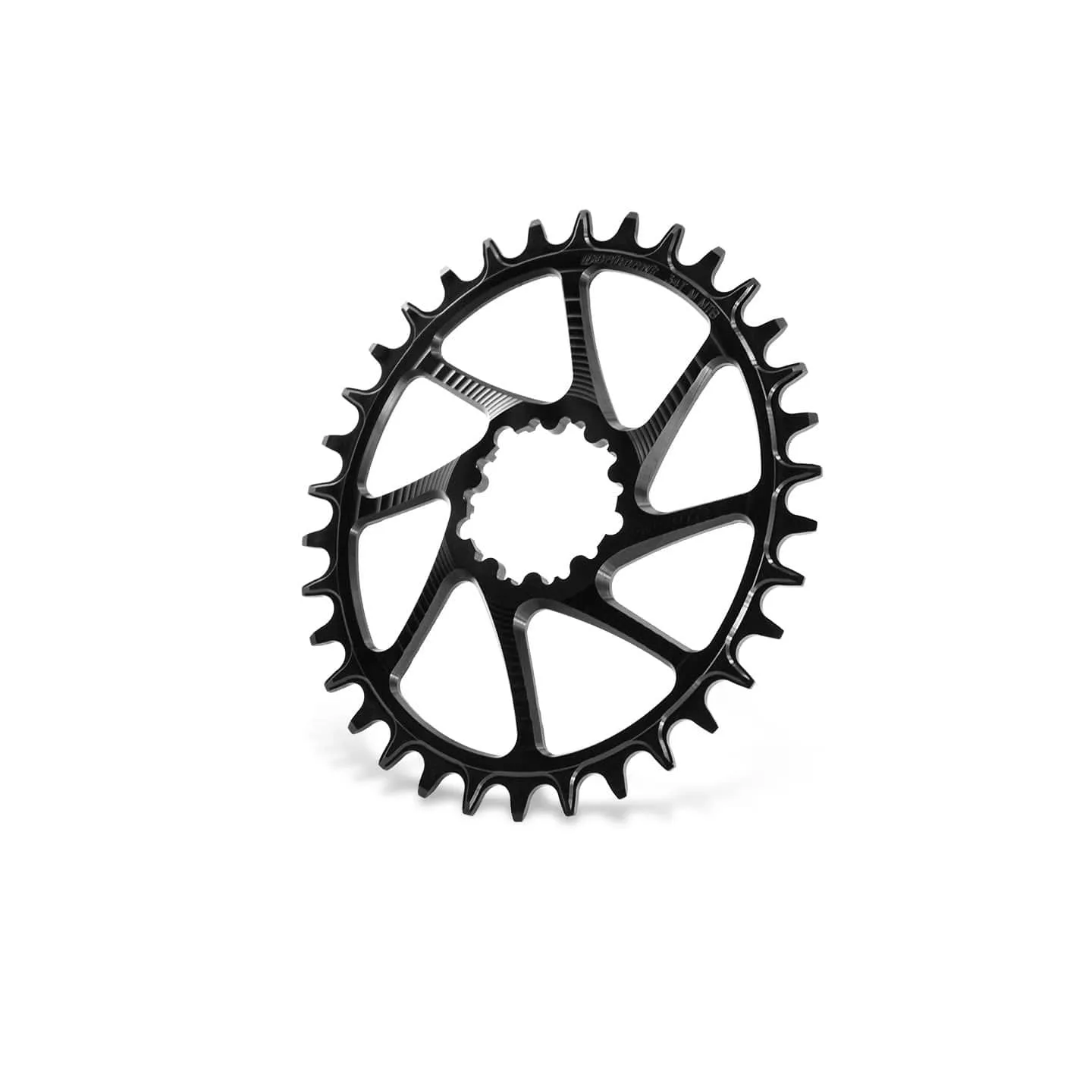 Garbaruk MTB Oval Chainring for SRAM GXP - Black