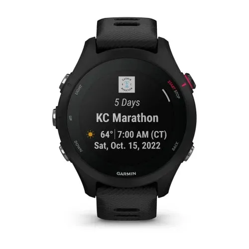 Garmin Reloj Forerunner 255 Music Black