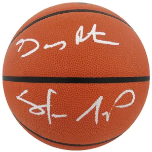 Gary Payton & Shawn Kemp Signed Wilson Indoor/Outdoor NBA Basketball - (SS COA)