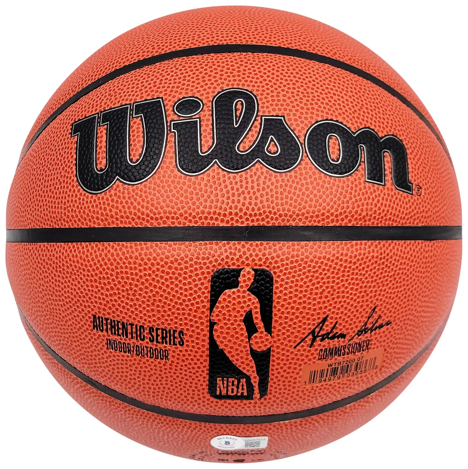 GARY PAYTON AUTOGRAPHED AUTH BASKETBALL SONICS MCS & BECKETT 203419