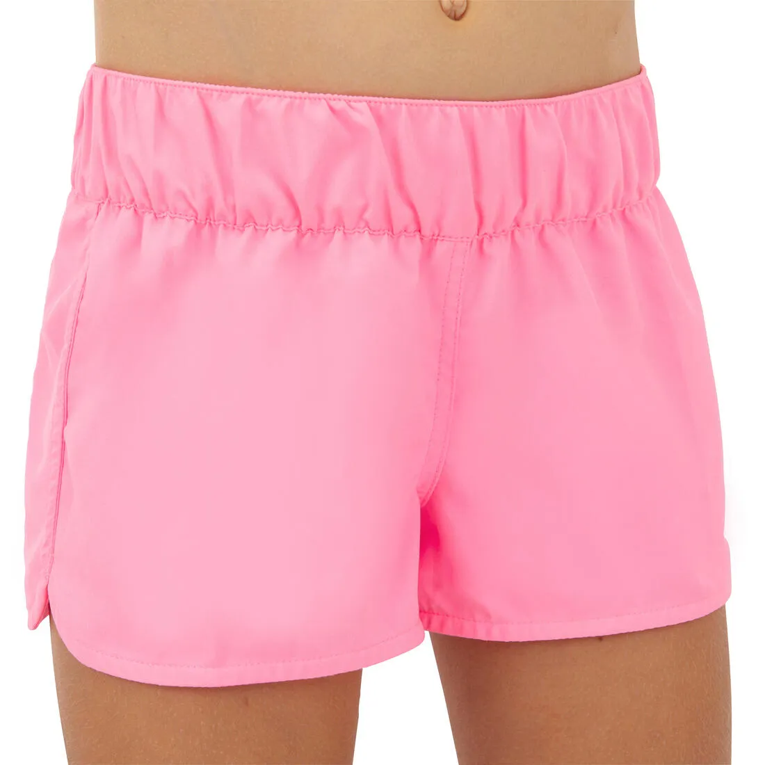 GIRL'S SURF SWIMSHORTS KINA 100