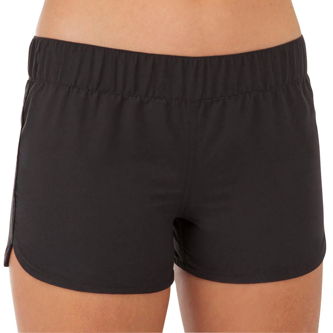 GIRL'S SURF SWIMSHORTS KINA 100