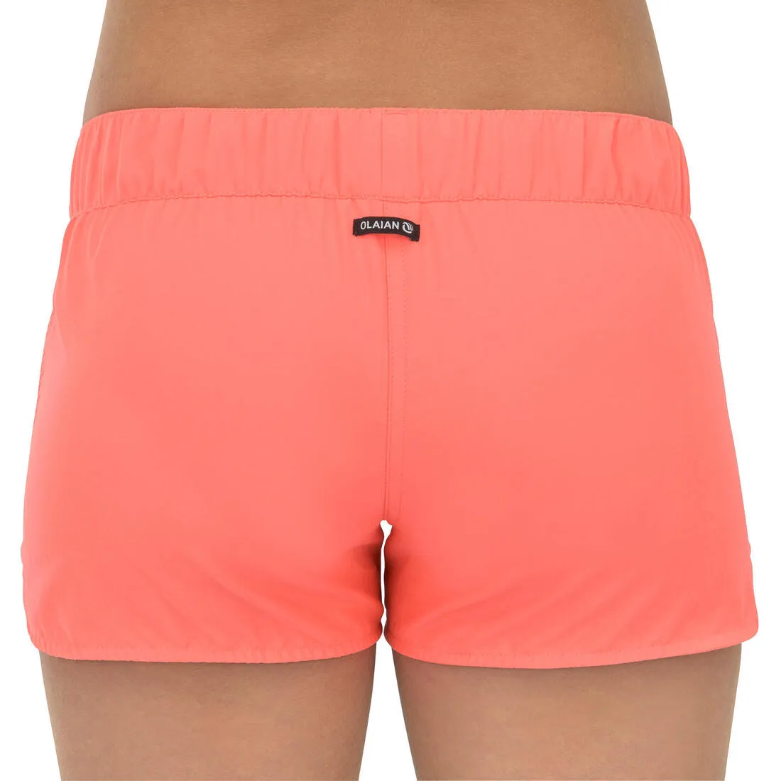 GIRL'S SURF SWIMSHORTS KINA 100