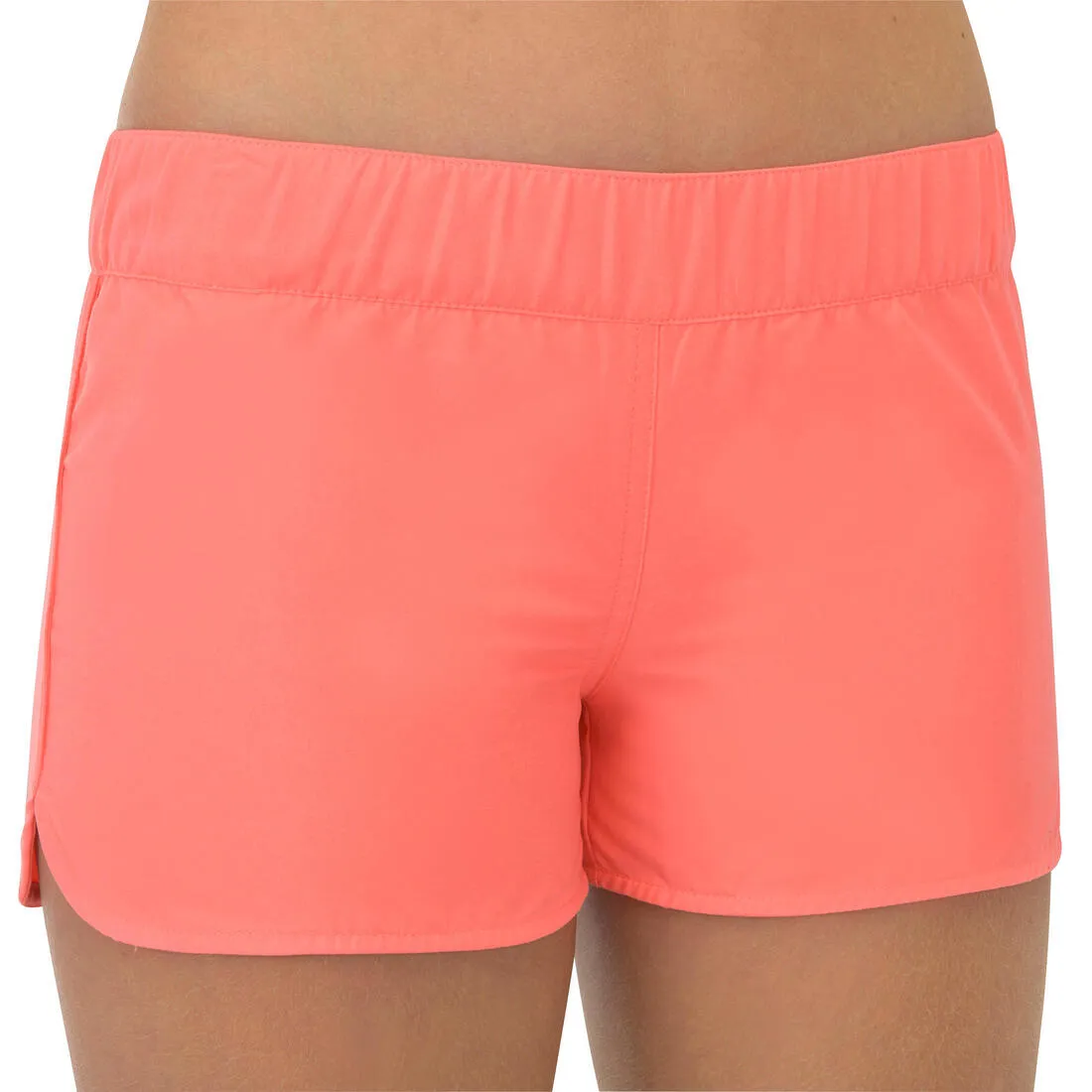 GIRL'S SURF SWIMSHORTS KINA 100