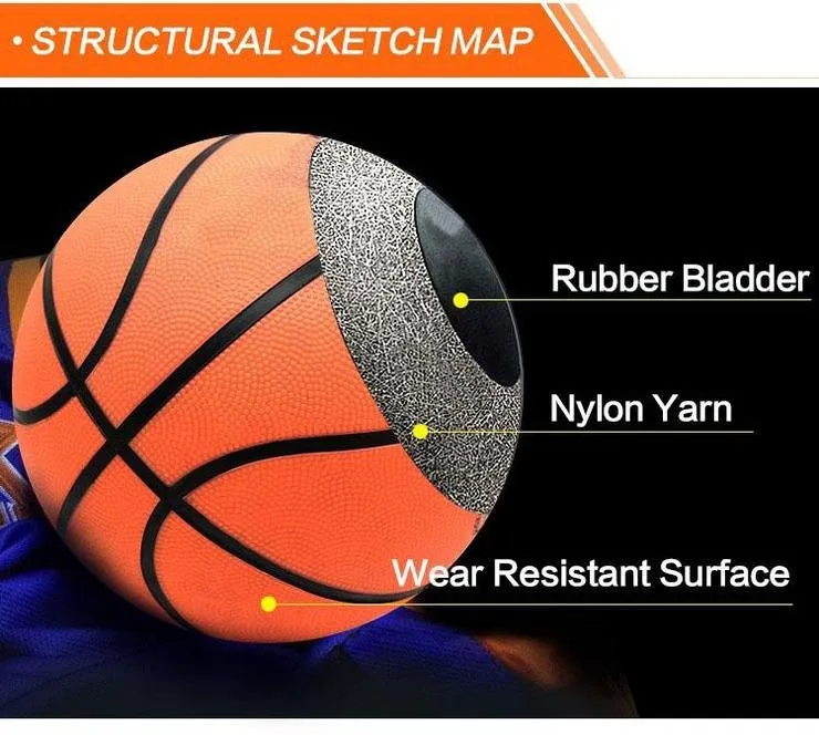 Glow-in-the-dark LED Basketball Set and Luminous Net