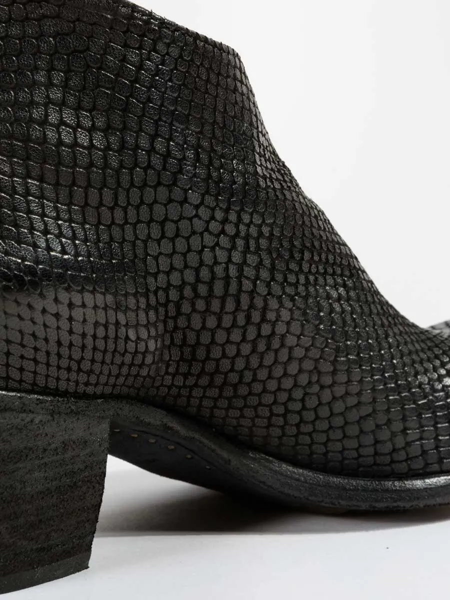 godard short bootie - exotic nero
