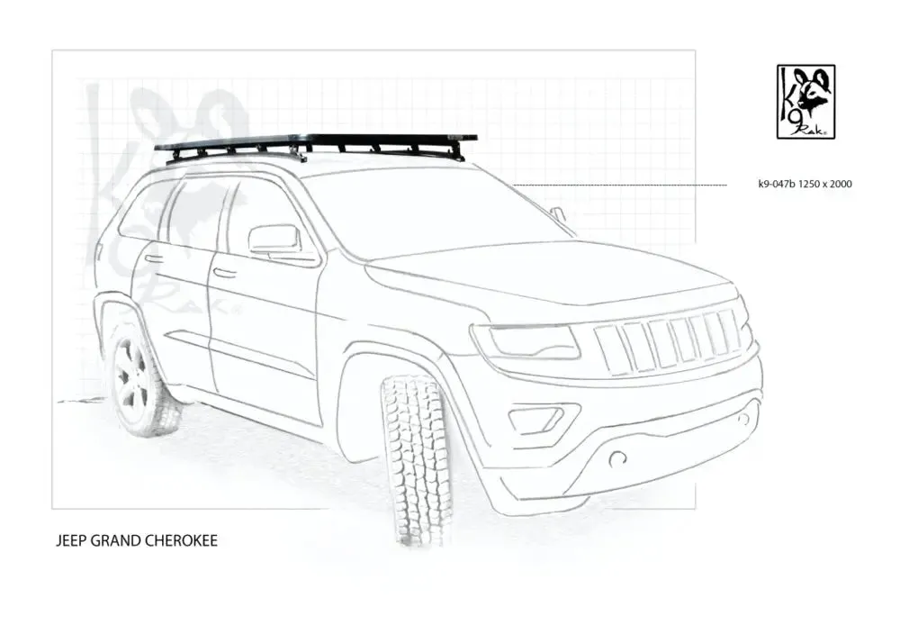 Grand Cherokee K9 Roof Racks Expedition Quality - Black Friday Sale