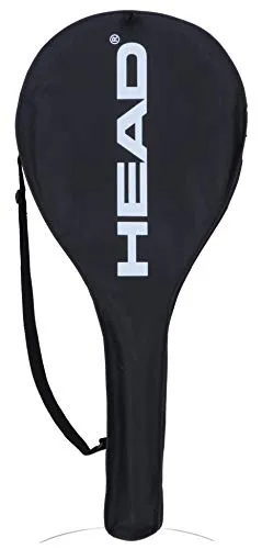 HEAD Attitude Elite MX Graphite Tennis Racquet with Full Cover | Pre Strung | Size: 4/3-8 | Lightweight : 265 gm | Turquoise |
