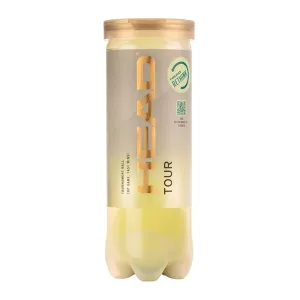 Head Tour Tennis Balls - Tube of 3