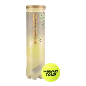 Head Tour Tennis Balls - Tube of 4