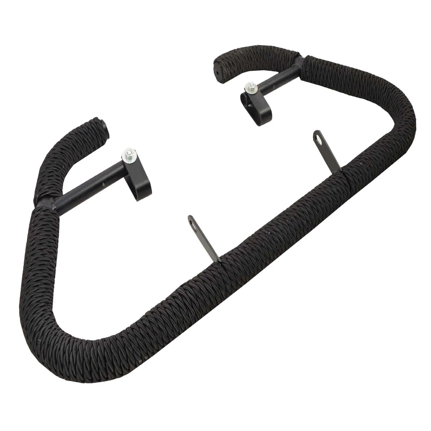 Heavy Metal Leg Guard With Rope For Jawa All Model