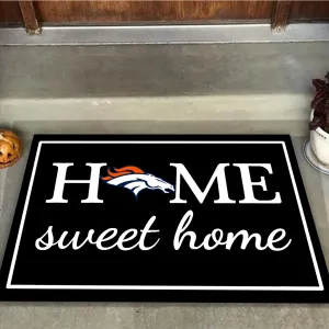 Home Sweet Home - Denver BR Football - Anti Slip Indoor Doormat