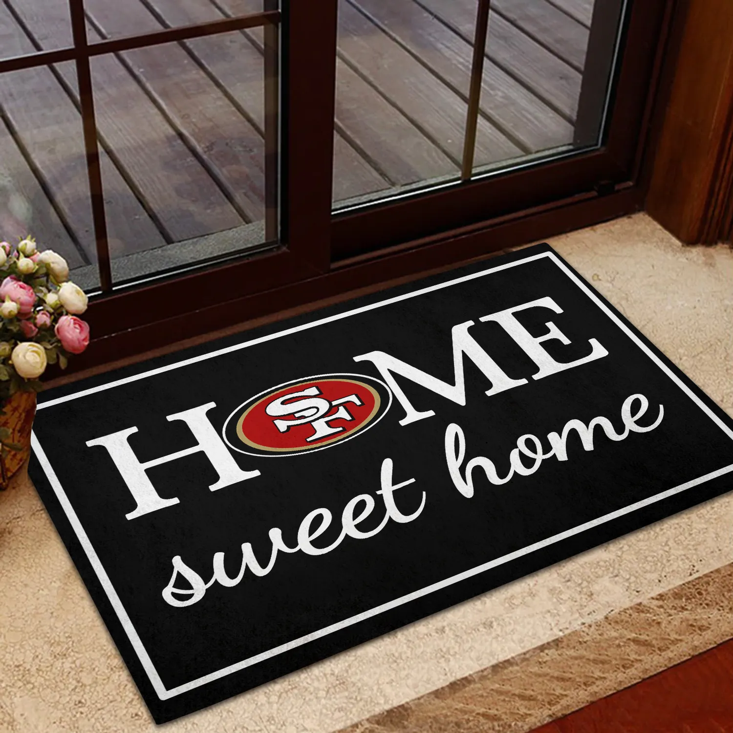 Home Sweet Home - San Francisco Football - Anti Slip Indoor Doormat