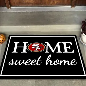 Home Sweet Home - San Francisco Football - Anti Slip Indoor Doormat