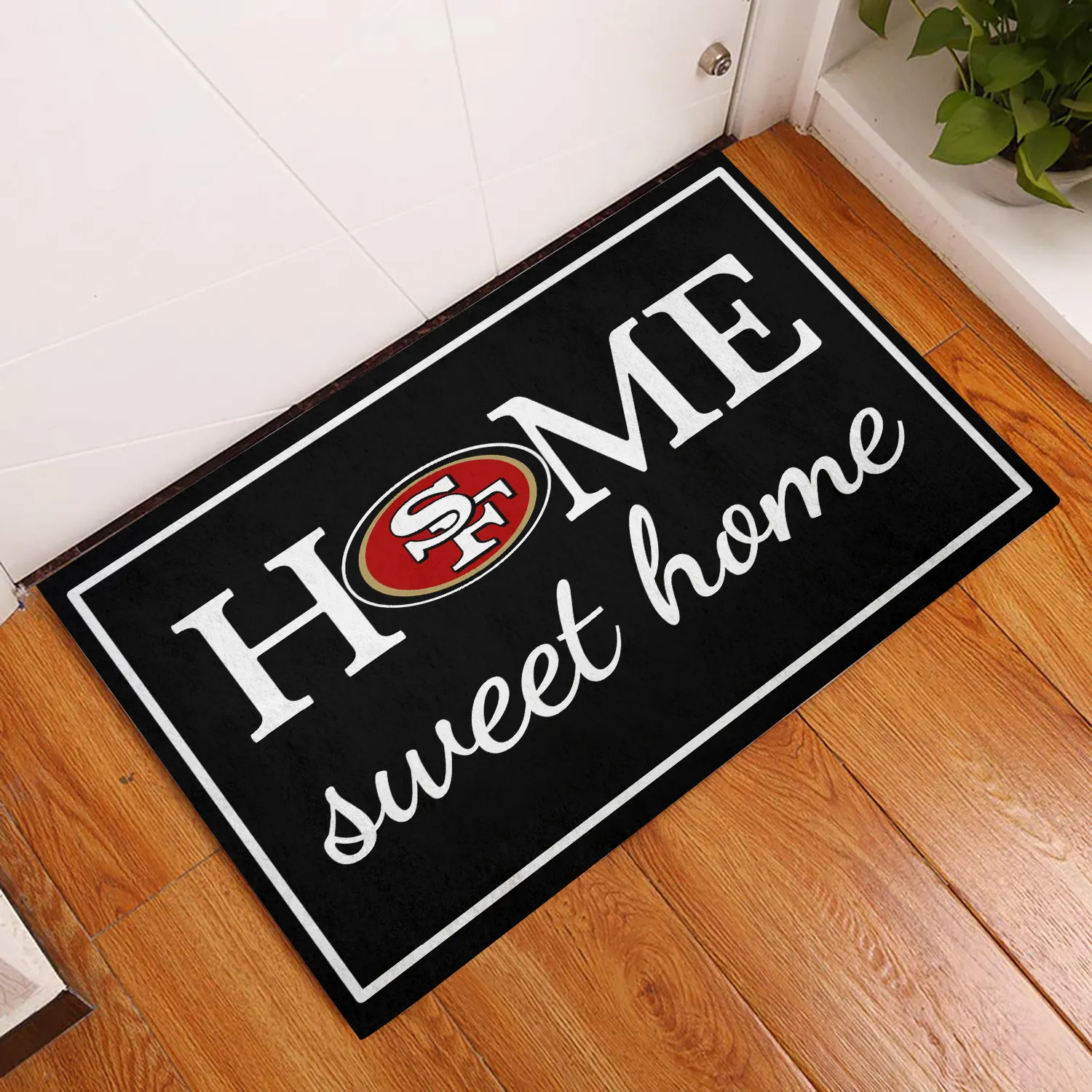 Home Sweet Home - San Francisco Football - Anti Slip Indoor Doormat