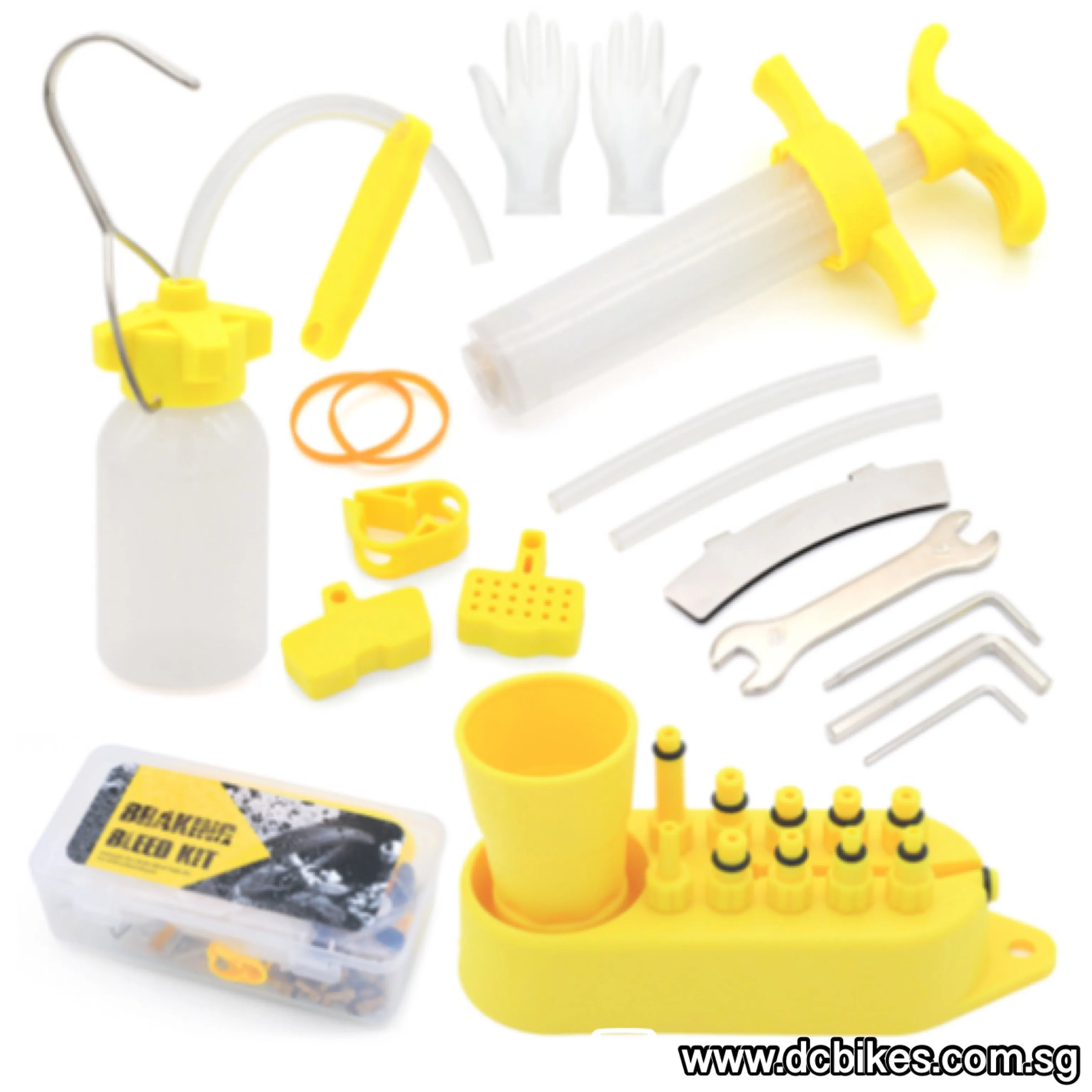 Hydraulic Brake Bleed Tool Kit Disc Brake For Shimano Sram Magura Zoom Tektro