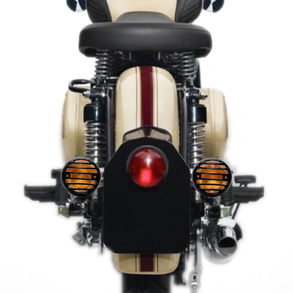 Indicator light Grill Black For  Royal Enfield Classic 350, 500,BS3,BS4,BS6