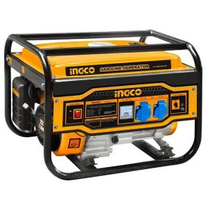 Ingco 3.5KW Gasoline Generator with 15L Fuel Tank – GE35006