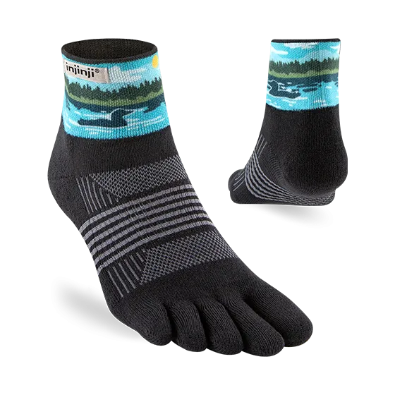 Injinji Artist Designed Men's Mini-Crew