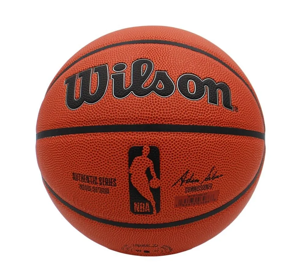 Isiah Thomas Signed Detroit Pistons Wilson Indoor/Outdoor NBA Basketball   Inscr