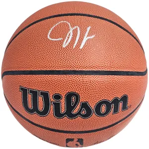 JAMES HARDEN AUTOGRAPHED AUTHENTIC BASKETBALL 76ERS BECKETT 214076