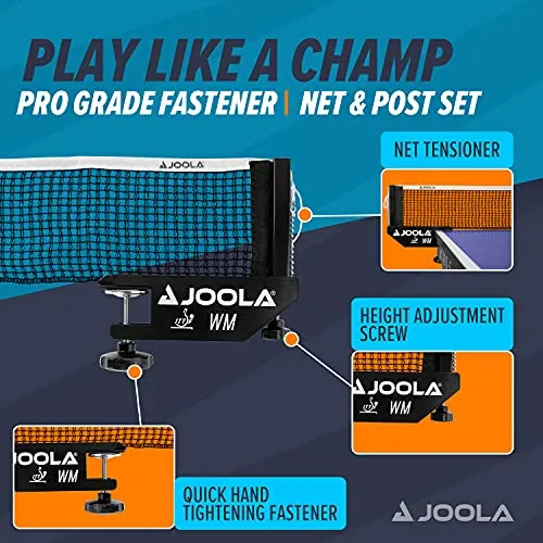JOOLA WM Table Tennis Net Set