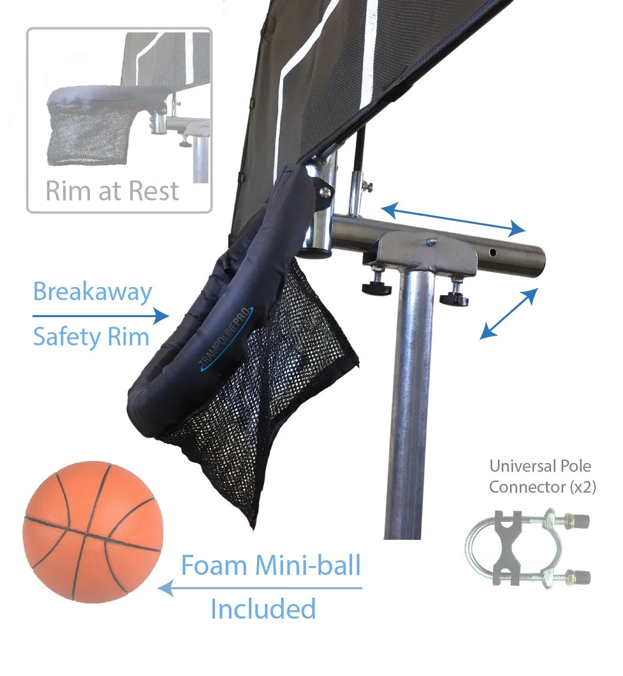 Jump Slammer | Trampoline Basketball Hoop