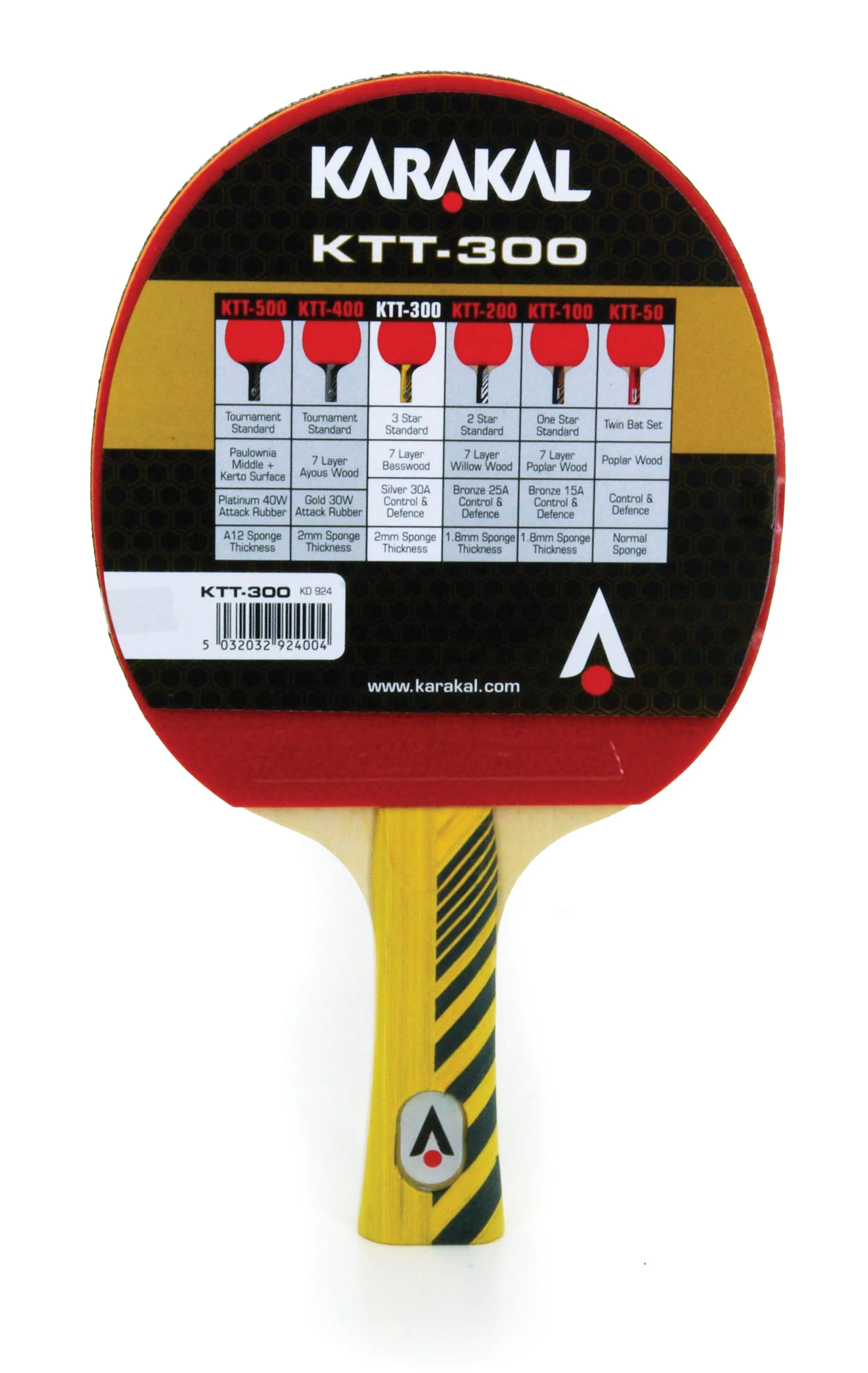 Karakal KTT 300 Table Tennis Bat