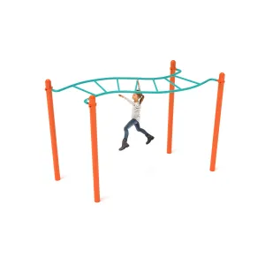 Kid's Gym Wavy Overhead Scaling Ladder