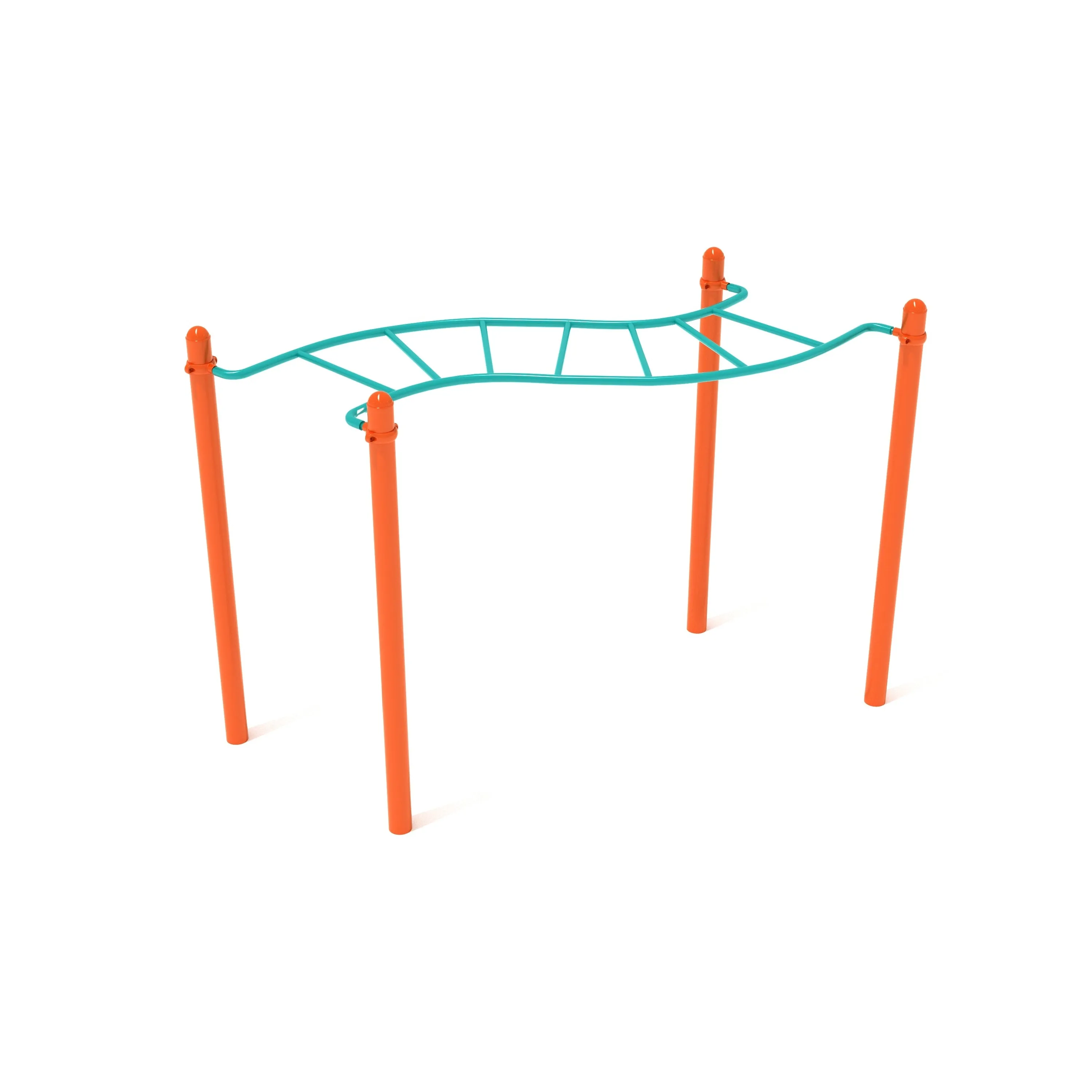 Kid's Gym Wavy Overhead Scaling Ladder