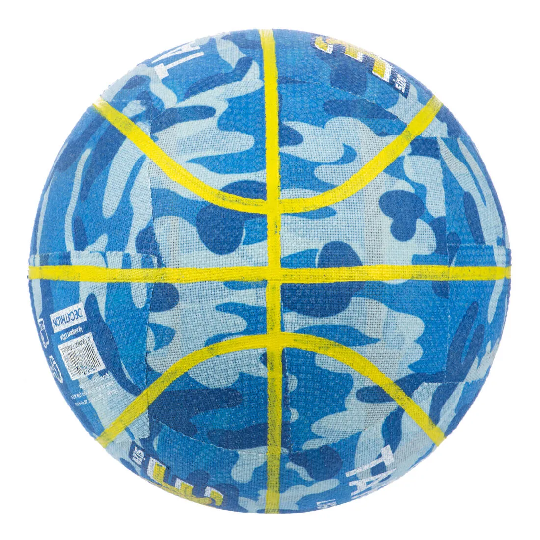 Kids' Size 3 Basketball K500 Light - Yellow