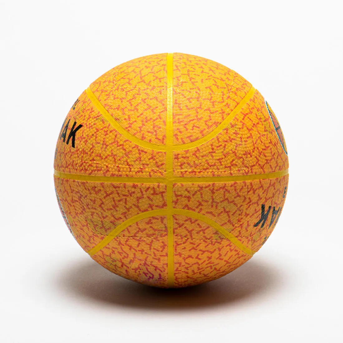 Kids' Size 3 Basketball K500 Light - Yellow