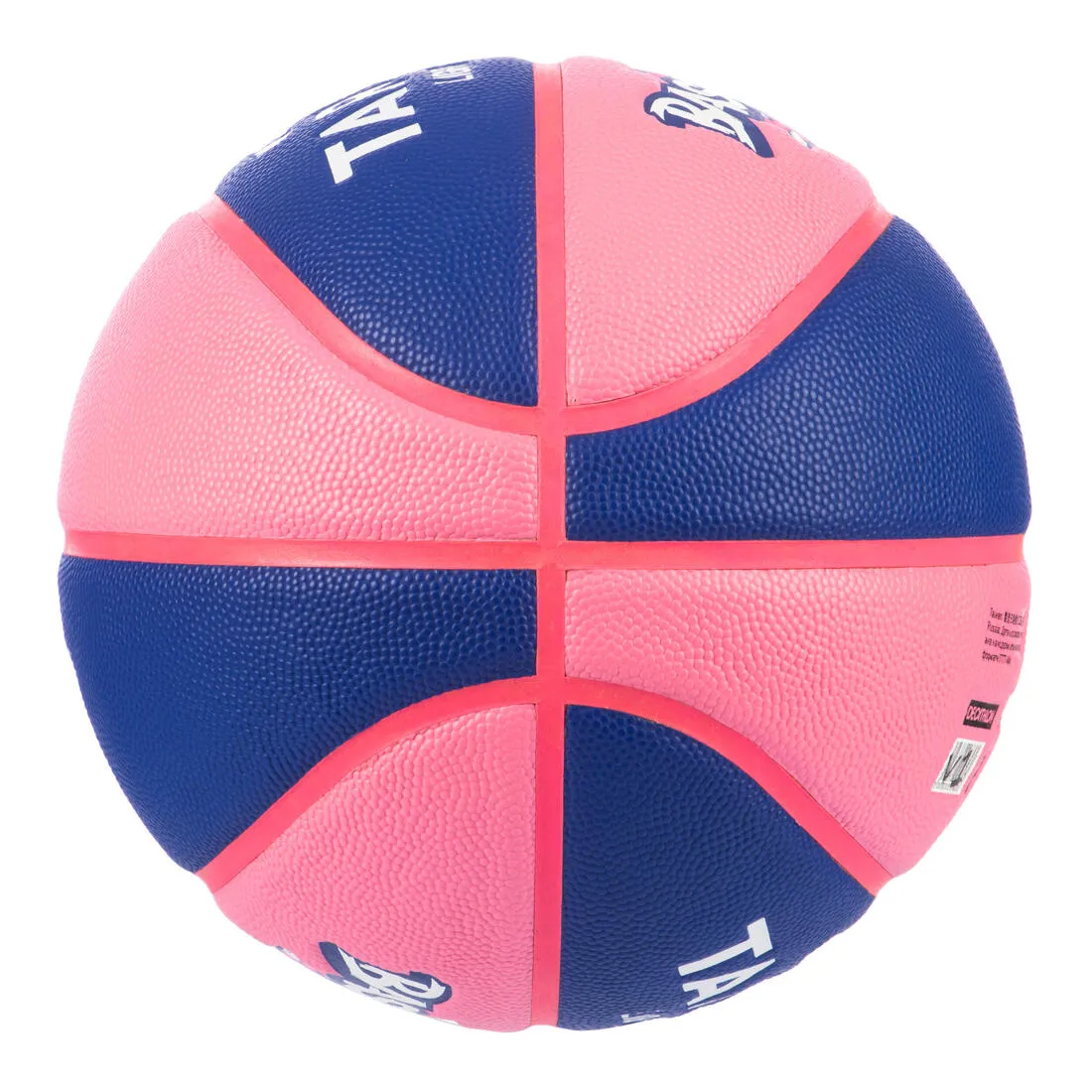Kids' Size 5 (Up to 10 Years) Basketball Wizzy - Blue/Pink.