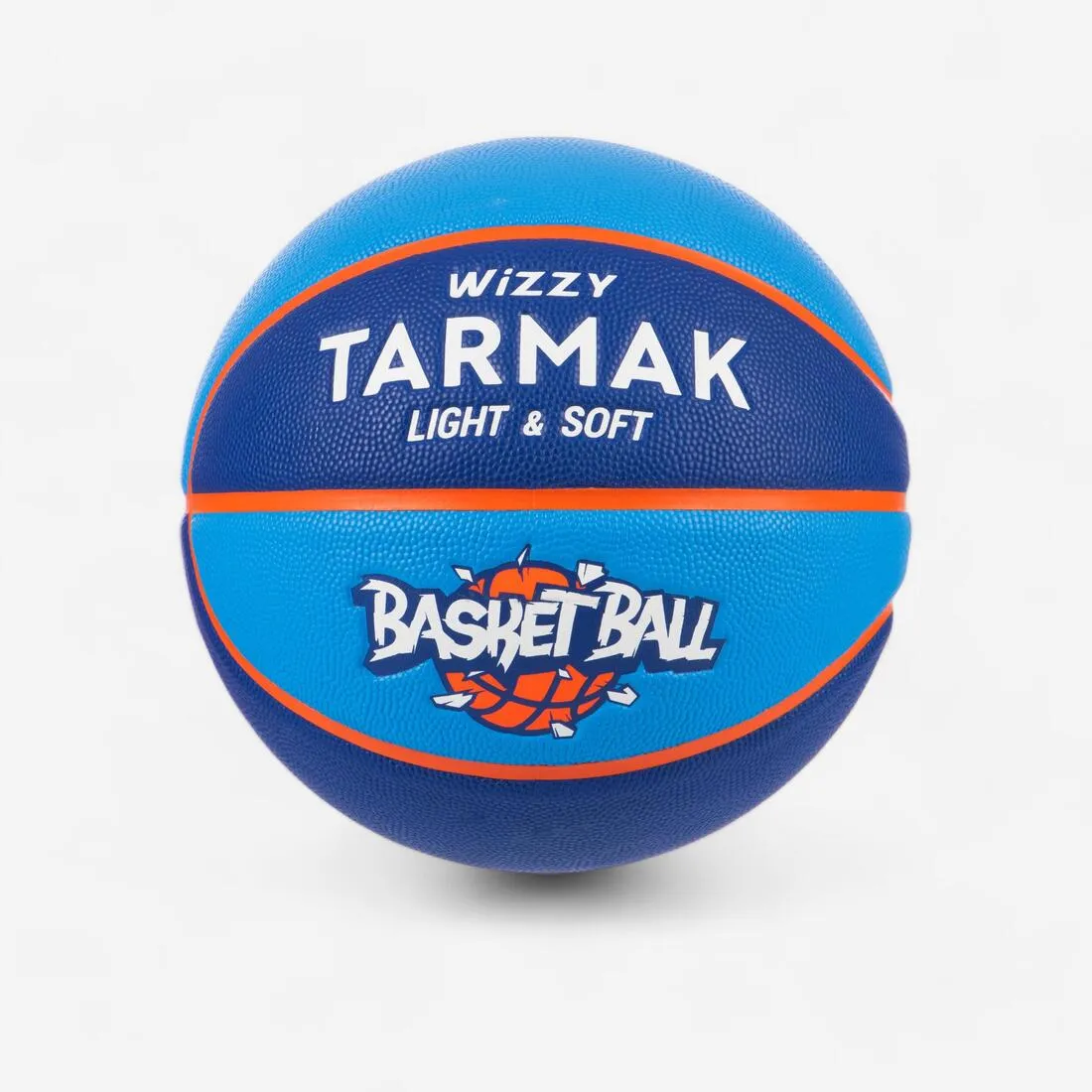 Kids' Size 5 (Up to 10 Years) Basketball Wizzy - Blue/Pink.