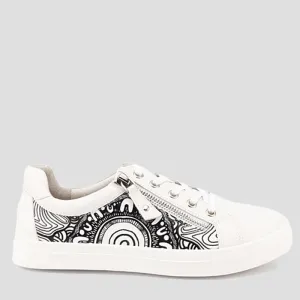 KLOUDS CARA KARD COMBO - WHITE LEATHER