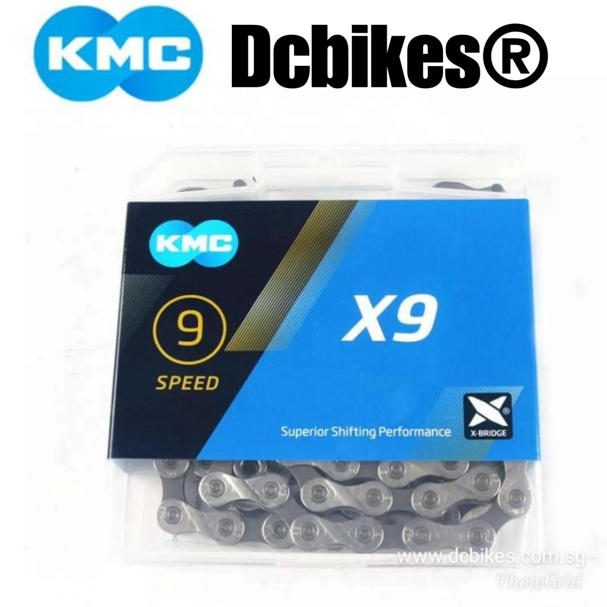 Kmc X9 MTB Road 9 Speed Chain   Missing Link