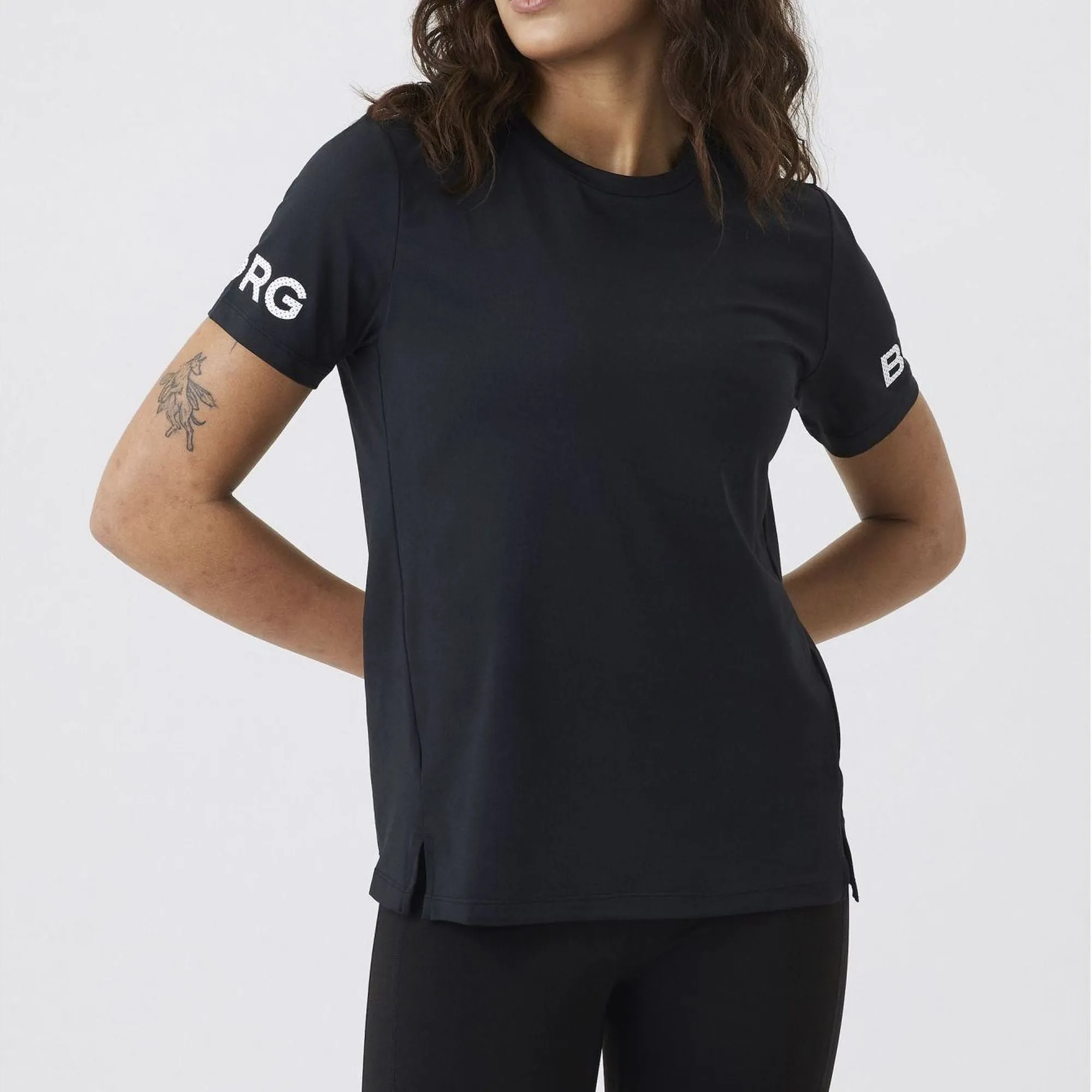 Ladies Short Sleeve Breathable Sports T-Shirt for All Sports