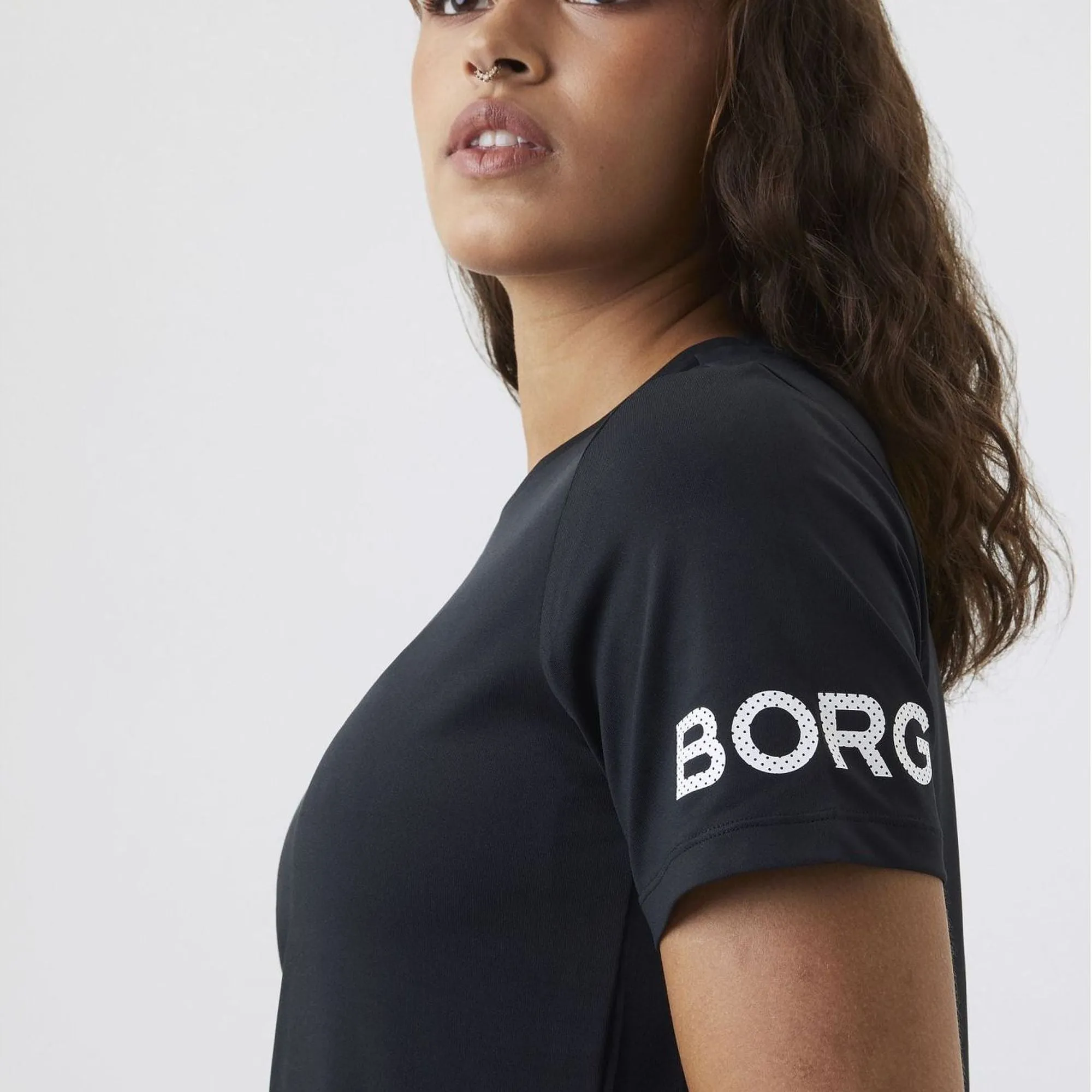 Ladies Short Sleeve Breathable Sports T-Shirt for All Sports