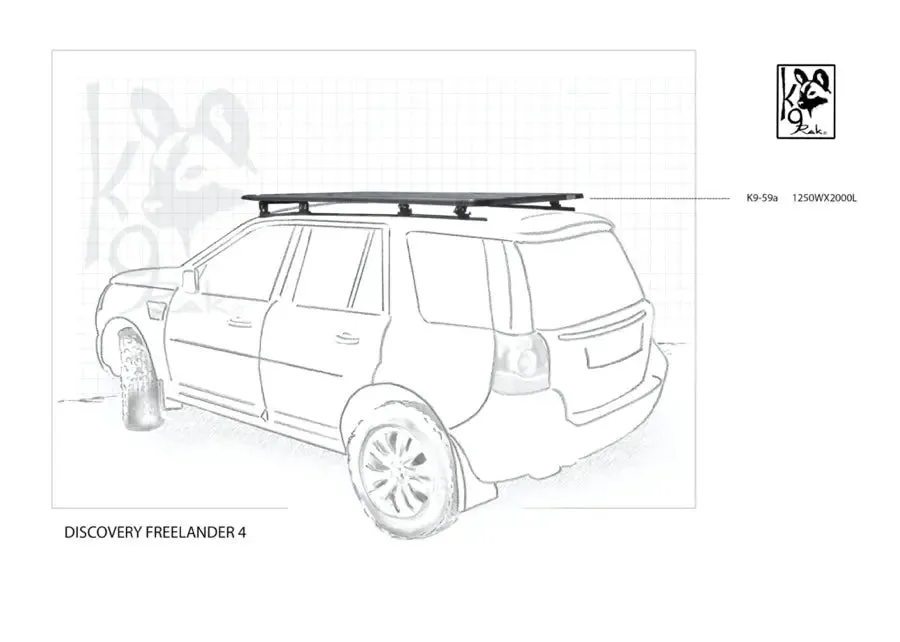 Landrover Freelander 2 K9 Roof Racks Expedition Quality - Black Friday Sale