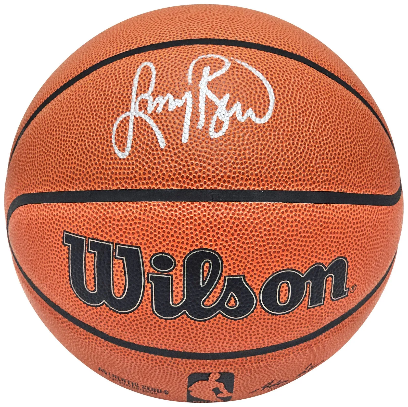 LARRY BIRD AUTOGRAPHED AUTHENTIC SERIES INDOOR/OUTDOOR BASKETBALL CELTICS JSA