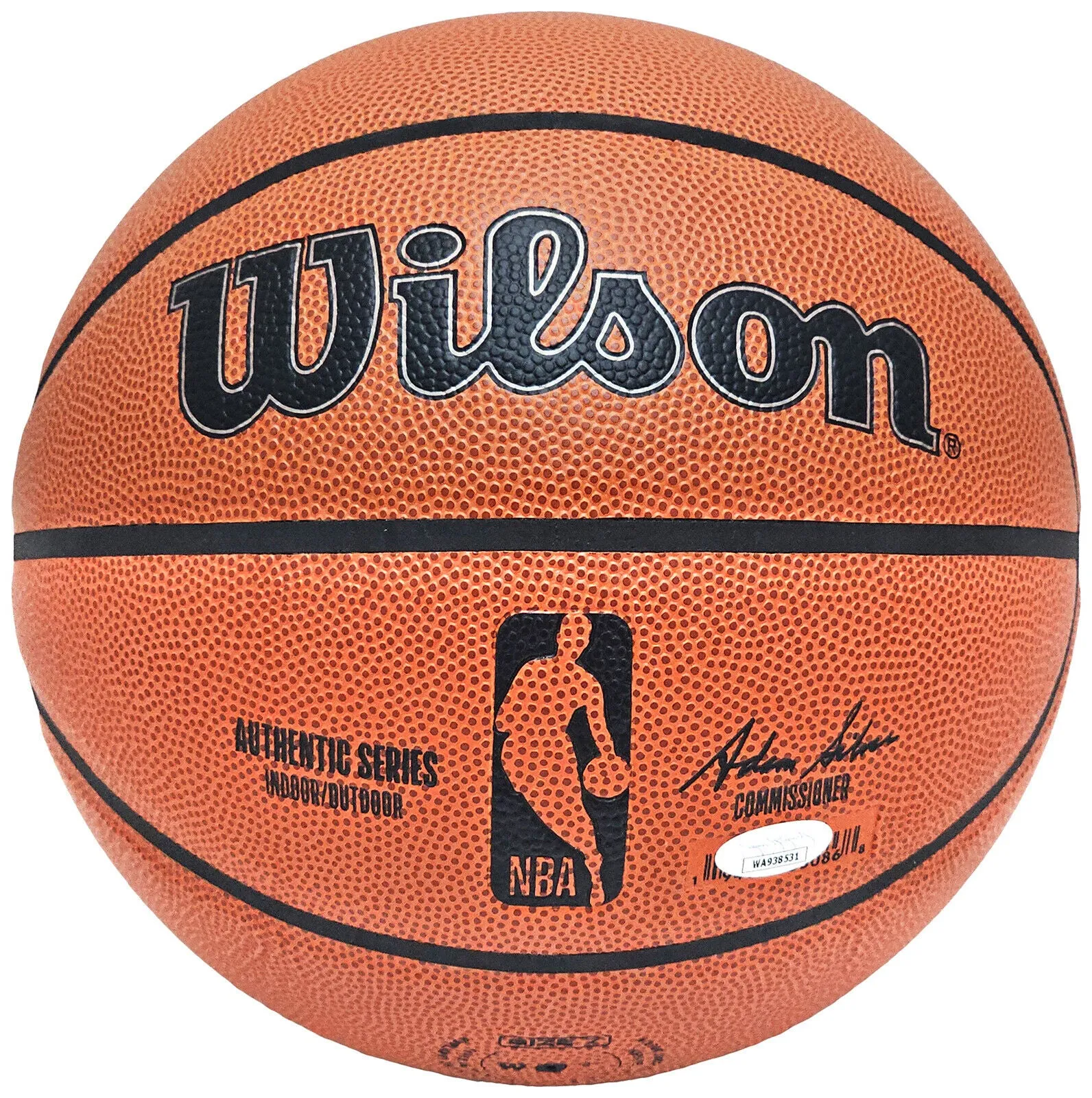 LARRY BIRD AUTOGRAPHED AUTHENTIC SERIES INDOOR/OUTDOOR BASKETBALL CELTICS JSA